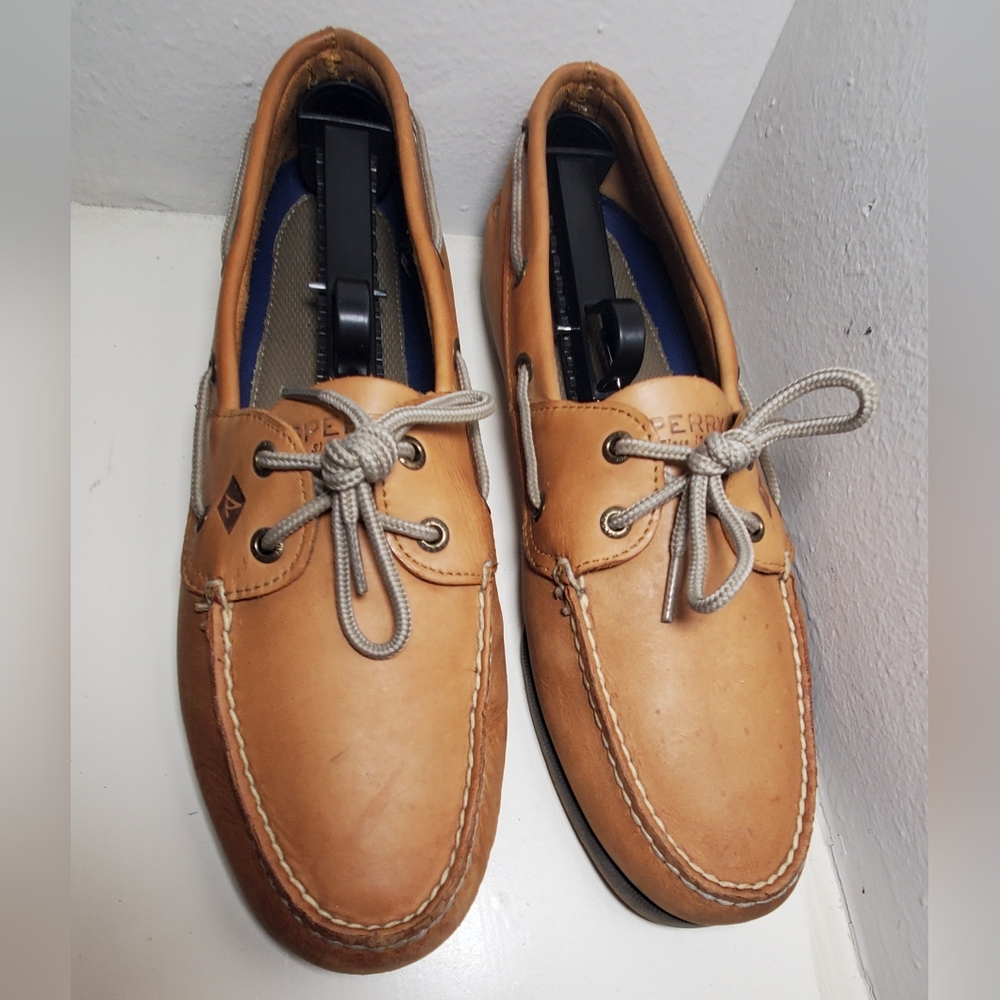 Sperry Top-Sider Shoes Men's 11M or 44.5M Goldcup, Sahara Boat, Leather Lace Up.